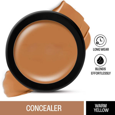 luzimaisa Warm Yellow Coverage Long Lasting Full Coverage  Concealer(warm yellow, 4 g)