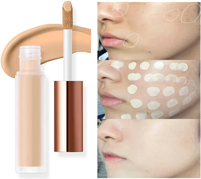 GABBU hd Lightweight Long-Lasting Full Coverage Concealer Of DarkCircles/* Concealer(Natural Ivory, 6 ml)