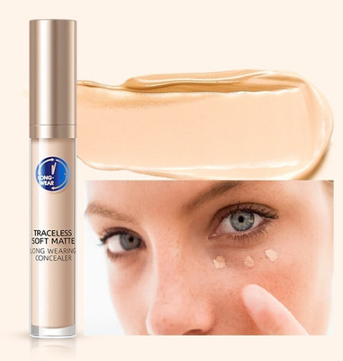 Latixmat Full Coverage Crease Resistance & Lightweight with Matte Finish  Concealer(Ivory, 5 ml)