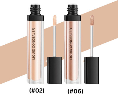 RED4 Liquid Light Weight Concealer With Full Coverage Easily Blendable 2sqa Concealer(beige, 6 ml)