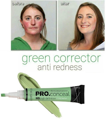 SEUNG PROFESSIONAL GREEN COLOR PRO CONCEALER BEST FOR REDNESS Concealer(GREEN, 8 g)