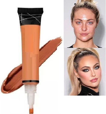 GABBU All skin type Liquid Light Weight Full Coverage with Matte finish  Concealer(orange, 8 ml)