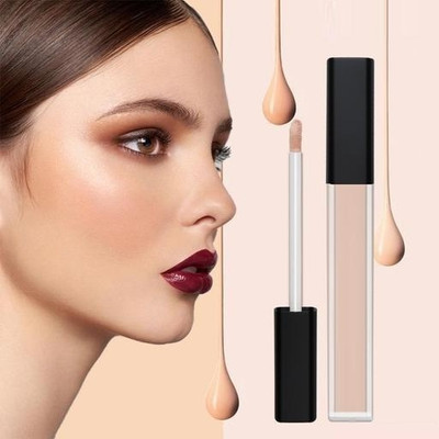 MYEONG Long Lasting Lightweight Full Coverage Suit All Color Skin Face Liquid  Concealer(Beige, 7 ml)