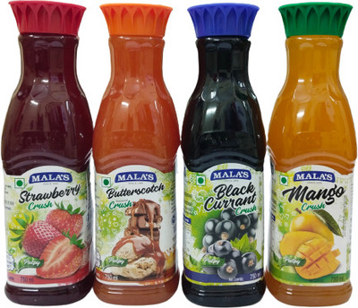 MALAS Crush 750Ml (Included weight Handling Charges extra)(4 x 750 ml)
