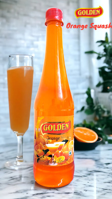 Golden Orange Squash| Refreshing Drink| No need to add Sugar(650 g)