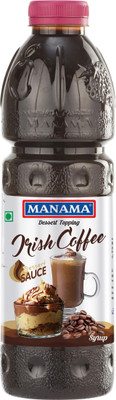 MANAMA Irish Coffee Syrup, Dessert Topping for Ice Creams and Shakes(1 L)