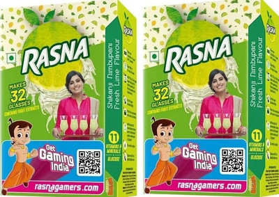 Rasna Shikanji Nimbupani 32 Glass(2 x 10 g)