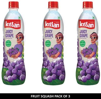 Kissan Juicy Grape Squash