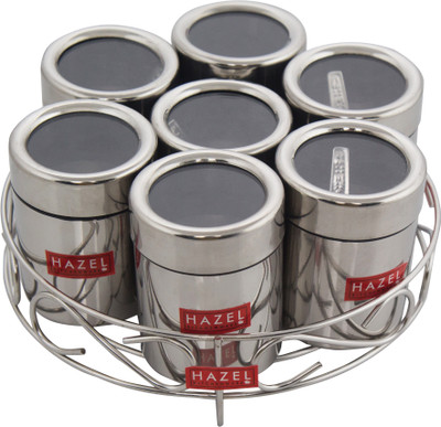 HAZEL Spice Set Steel, Plastic(7 Piece)