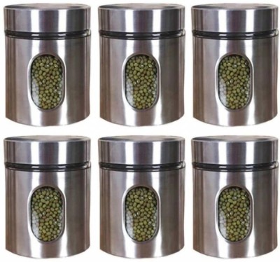 RKPL Spice Set Glass, Steel(6 Piece)