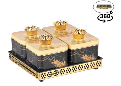 Nabhya Spice Set Plastic(4 Piece)