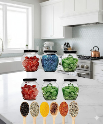 b7 Creations Spice Set Glass(6 Piece)