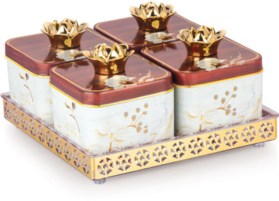 Nabhya Spice Set Plastic(4 Piece)