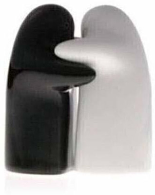 QIMACPLUS Salt & Pepper Set Ceramic(2 Piece)