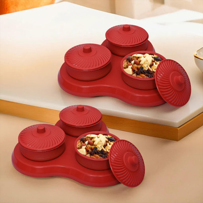 KUBER INDUSTRIES Spice Set Plastic(2 Piece)