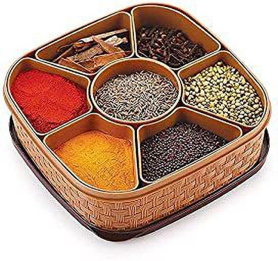 FLOWIN Plastic Grocery Container  - 150 ml(Brown)