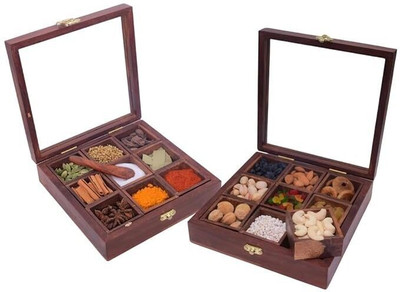 Shyre Spice Set Wooden(2 Piece)