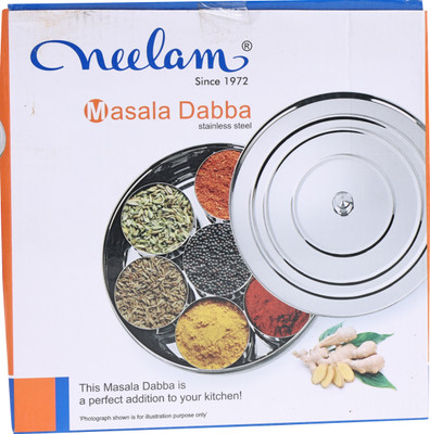 NEELAM Spice Set Steel