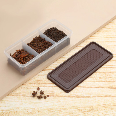 MAGICSPOON Polypropylene Utility Container  - 1900 ml(Brown)