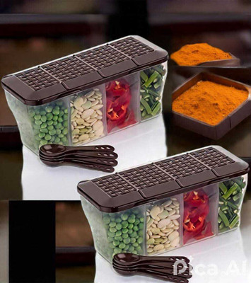 Shiv Enterprise Spice Set Plastic(2 Piece)