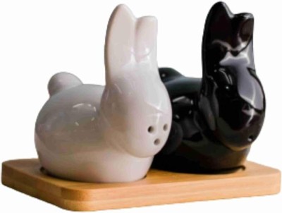 TRILOKNKS Salt & Pepper Set Ceramic(3 Piece)