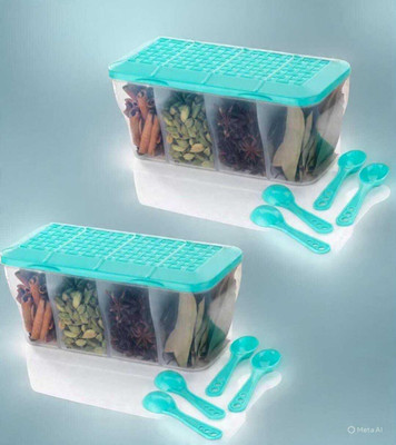 Shiv Enterprise Spice Set Plastic(2 Piece)
