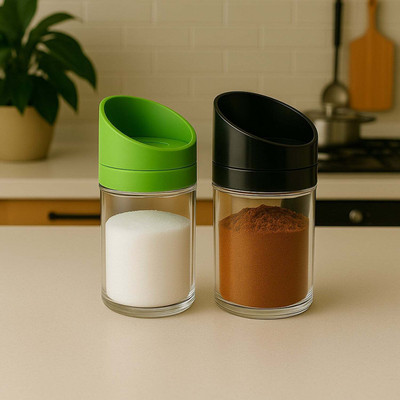 DeoDap Spice Set Plastic(2 Piece)