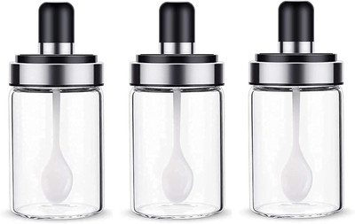 RIDDHII ENTERPRISE Spice Set Glass(3 Piece)