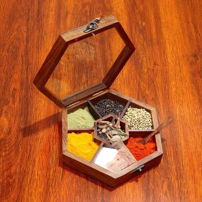 A S Trading World Spice Set Wooden(1 Piece)