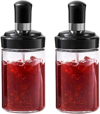 JYOTCREATION Spice Set Borosilicate Glass(2 Piece)