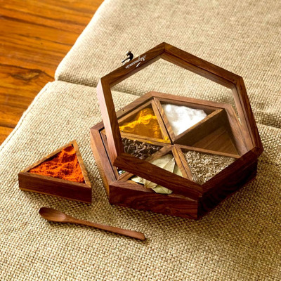 Signamio Spice Set Wooden(1 Piece)