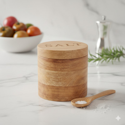 Multaniz Quality Wood Spice Set Wooden(1 Piece)