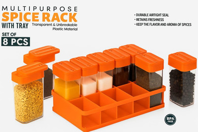 sk bazaar Spice Set Plastic(8 Piece)