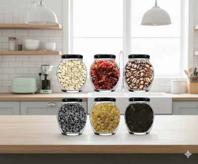 b7 Creations Spice Set Glass(6 Piece)