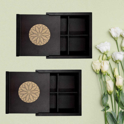 Espoiir bloom Spice Set Wooden(2 Piece)