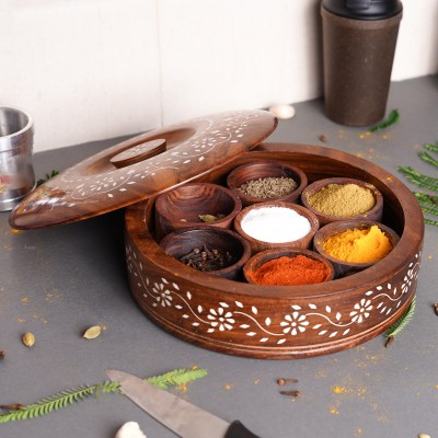 ADA Handicraft Spice Set Wooden(9 Piece)