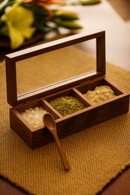 Artival Crafts Spice Set Wooden(1 Piece)