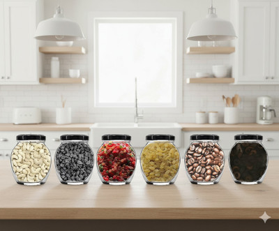 b7 Creations Spice Set Glass(6 Piece)