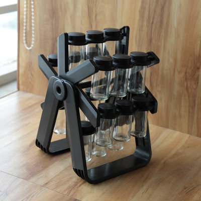 KUBER INDUSTRIES Spice Set Plastic