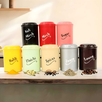 DEW MAT Spice Set Plastic(8 Piece)
