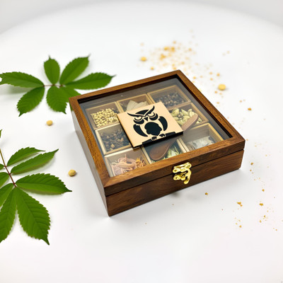 Espoiir bloom Spice Set Wooden(1 Piece)