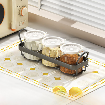 Cisily Spice Set Carbon Steel, Acrylic(1 Piece)