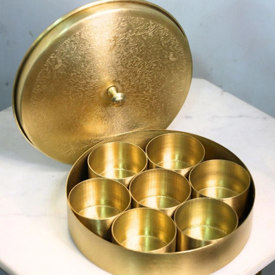 India fexim Spice Set Brass