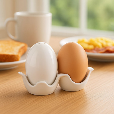 HOMENICS Salt & Pepper Set Ceramic(2 Piece)