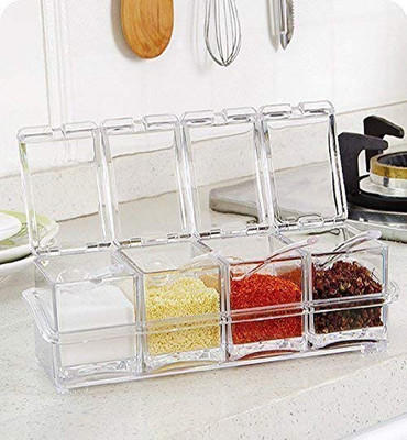 PRATHAM ENTERPRISE Spice Set Plastic(4 Piece)