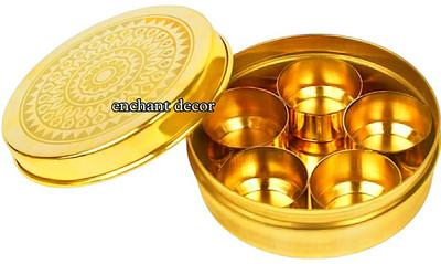 Asha Enchant Decor Spice Set Brass(1 Piece)