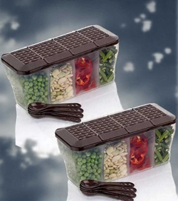 Shiv Enterprise Spice Set Plastic(2 Piece)