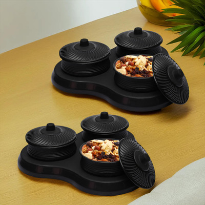 KUBER INDUSTRIES Spice Set Plastic(2 Piece)