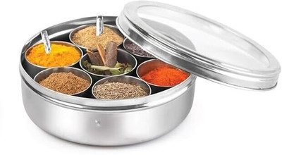 GoswamiHub Spice Set Stainless Steel(1 Piece)