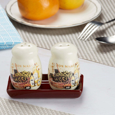 Kookee Salt & Pepper Set Ceramic(2 Piece)